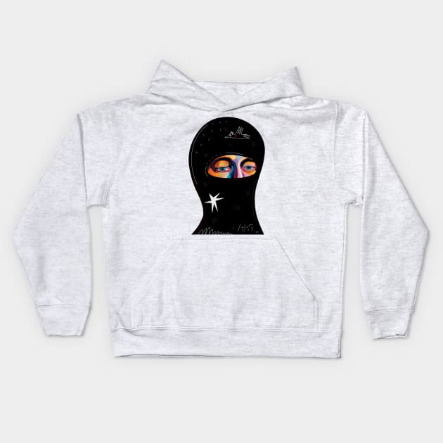 zapatista Kids Hoodie by Angel Rivas